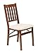 Folding Arts Crafts Dining Chair - Set of 2 (Fruitwood Stain) (35.5