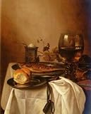 12X16 inch Claesz Pieter Still Life A Roamer 1644 Canvas Art Repro