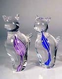 Cat Sculpture Mini Black & White