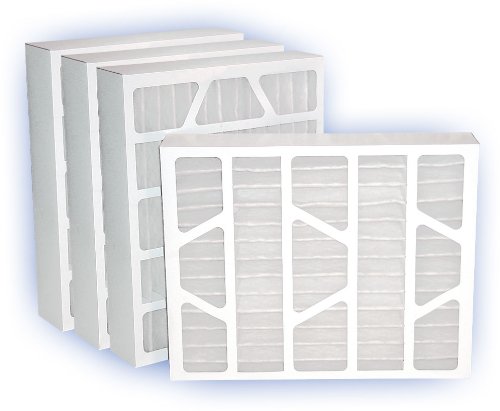 20x24x4 (19-3/8x23-3/8) PowerGuard Pleated Panel Filter MERV 11 4-Pack