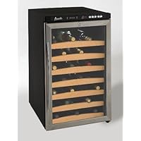 AVANTI 40 BOTTLE DIGITAL WINE COOLER WITH STAINLESS STEEL DOOR FRAME
