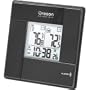 Oregon Scientific RAR381-BK Wireless Indoor/Outdoor Thermometer with Digital Clock, Black