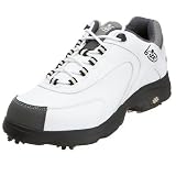Bite Men's Impact Golf Shoe,White/Graphite/Blk,9.5 M