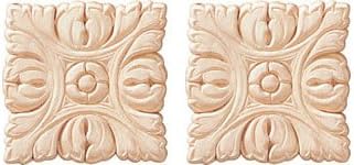 2"X2" BIRCH SQUARE ACCENT 2/pack