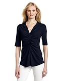Red Dot Women’s Shirred Front Shirt