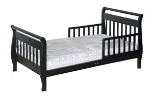 DaVinci Sleigh Toddler Bed - Ebony