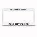 Rather Be Playing Full Tilt Poker Metal License Plate Frame Tag Holder