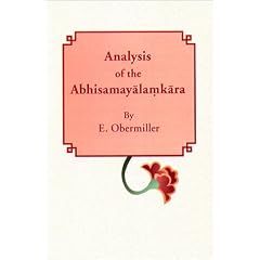Analysis of the Abhisamayalamkara (Calcutta Oriental Series, No. 27)