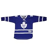 Boys NHL Toronto Maple Leafs Hockey Jersey / Sweater with Embroidered Logo - Blue & White (Size: L/XL )