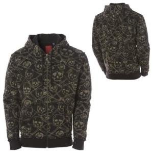 C1RCA Skull Sketch Full-Zip Hooded Sweatshirt - Men's