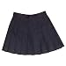 Womens Classic Pleated Skirt-Black