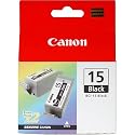 Canon BCI-15 Black Ink Cartridge (Twin Pack)