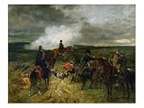 17th June 1815, 7 O'Clock, 1869 Art Giclee Poster Print by John Lewis Brown, 24x18