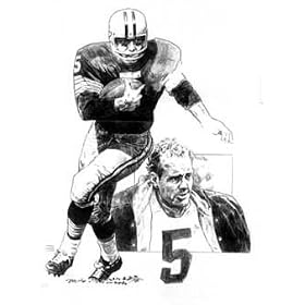 <b>Paul Hornung Green Bay Packers 16 x 20 Lithograph</b>
