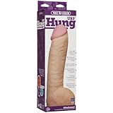 Doc Johnson Vac-U-Lock - Realistic Cock - UltraSKYN - Hung - 12 Inch- F-Machine and Harness Compatible Dildo