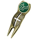 South Florida Bulls Gold Crosshair Divot Tool