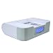 Sigmatek - HF430 BL- Radio Reveil, avec telecommande, Station d'accueil pour tout Ipod et entree aux pour lecteur MP3 - Blanc