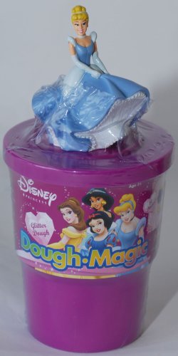 Childrens Toyshop  Toys : Disney Princess Glitter Dough Go Cup - Cinderella