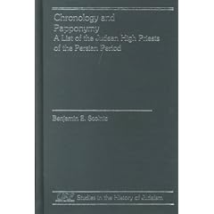 Chronology and Papponomy (South Florida Studies in the History of Judaism)