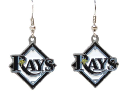 MLB Dangle Earrings - Tampa Bay Rays