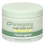 Neutrogena Energizing Sugar Body Scrub, Fresh Citrus, 6-Ounce Jars (Pack of 2)