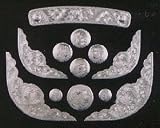 Royal King Saddle Silver Set