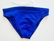 Mens Solid Color Bikini Brief with Adjustable Elastic Drawstring Waist and Inside Coin Pocket. Mesh Lined. Black, Royal, Red navy. Sizes S(28-30) - XL(40-42)