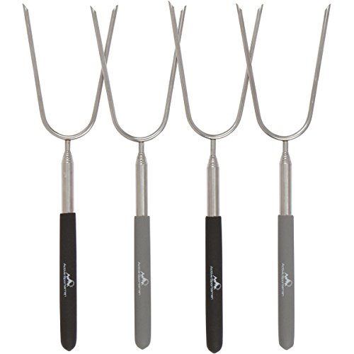Active Sportsman 45" Extra Long Telescoping Marshmallow Roasting Sticks