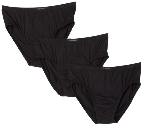 Calvin Klein Men's 3-Pack Bikini Brief with Tunnel Waistband