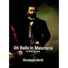 UN Ballo in Maschera in Full Score