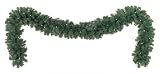 Bethlehem Lights 7-1/2-Foot Regal Christmas Garland Pre-Lit with Multi LED Mini Lights