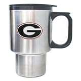 Georgia Bulldogs UGA Travel Thermos Coffee Mug