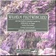 Sibelius - En Saga, Concerto for Violin and Orchestra/ Beethoven - Coriolan - Wilhelm Furtwagner (UK Import)