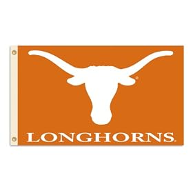 NCAA Texas Longhorns 3-by-5 Foot Flag Longhorne with Grommets