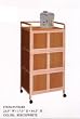 BEAUTIFUL BEECH FINISH KITCHEN RACK 25.5X17.5X46.5