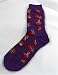 Purple Socks with Red Hats