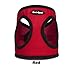Bark Appeal Step in Non-Choking EZ Wrap Mesh Harness - Red (XX-Small)