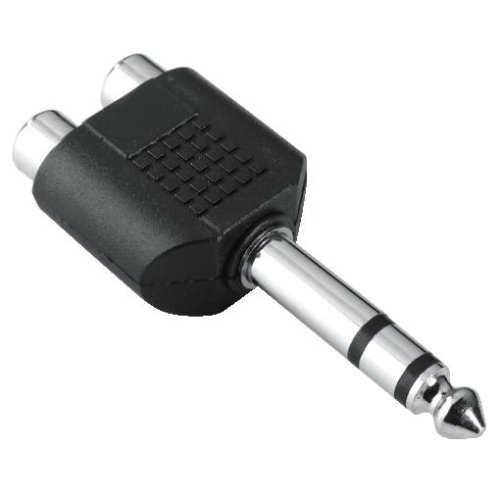 Hama Audio-Adapter 2 Cinch-Kupplungen - 6,3-mm-Klinken-Stecker Stereo Preisvergleich