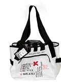 41RZHR2mn1L. SL160  4Rplanetbag Large White Reusable, Recyclable Shopping/Travel Tote Bag