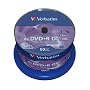Verbatim DVD+R Double Layer 8x Matt Silver 50pk Sp&hellip de Verbatim