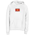 Sweatshirt Woman White " Naryn Oblasty " Kyrgyzstan City