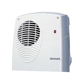 Micromark 30129 Wall Mounted Downflow Bathroom Heater