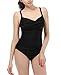 Vintage One Piece Swimsuits Women Push Up Bathing Suits with Ruffles