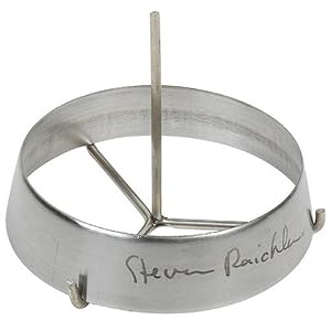 Steven Raichlen Best of Barbecue Stainless Steel Grilling Ring with Spike (3.75-inch... by 