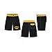 Batman Symbol Black Board Shorts w/ Rear Pocket