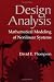 Book Design Analysis: Mathematical Modeling of Nonlinear Systems