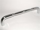 Top Knobs, Door Pulls - M714-18 pair, Back to Back Passage Door Pull in Polished Chrome
