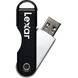 Lexar JumpDrive TwistTurn 16 GB USB 2.0 Flash Drive LJDTT16GASBNA (Silver)