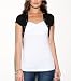 G by GUESS Jimmy Knit Shrug Top, WHITE MULTI (XS)