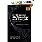 Click here to buy Methods of Air Sampling and Analysis by  James P. Lodge.